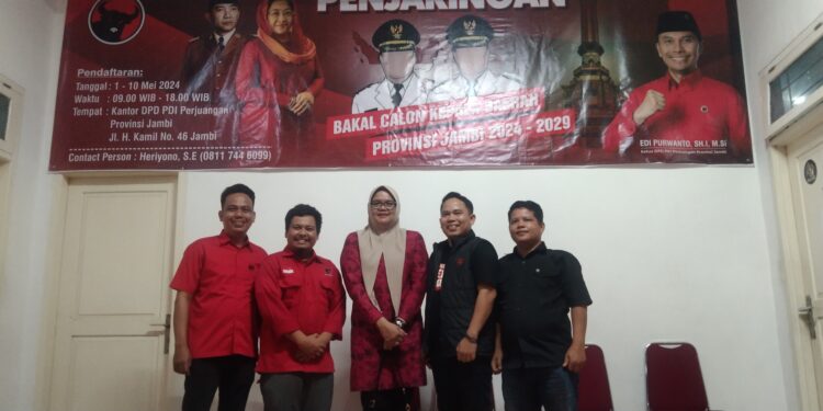 Hj Dillah Hich Datangi Kantor PDIP Laksana Kan Fit And Proper Test!