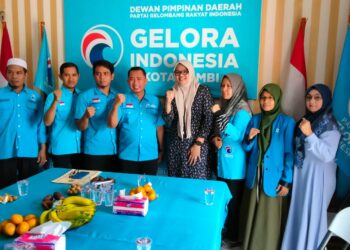 Cabup Dilla Hich Sambangi DPW Gelora Perkuat Jaringan Silaturahmi
