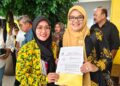 Keputusan Mengikat, Golkar Resmi Usung Dilla Hich – Muslimin Tanja