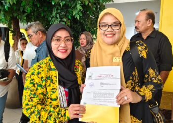 Keputusan Mengikat, Golkar Resmi Usung Dilla Hich – Muslimin Tanja