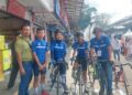 Bentuk Mental Atlet, 3 Pembalap ISSI Kota Jambi Turun di Tour de Linggar Jati Kuningan Jawa Barat