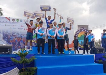 Ukir Prestasi, 2 Pembalap ISSI Kota Jambi Menjuarai Sriwijaya Ranau Grand Fondo Sumsel