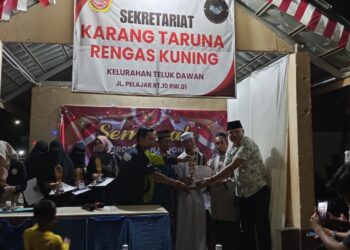 Lurah Bersama Karang Taruna Rengas Kuning Teluk Dawan Tutup, Kegiatan Lomba Baca Qur,an