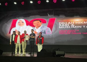 Dillah Hich-Muslimin Tanja:Peroleh Dukungan Partai PSI Yang Dinahkodai Anak Presiden JokoWidodo