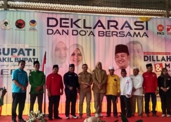 Deklarasi Pasangan Dillah Hich-Muslimin Tanja, Takterbendung Massah Yang Hadir