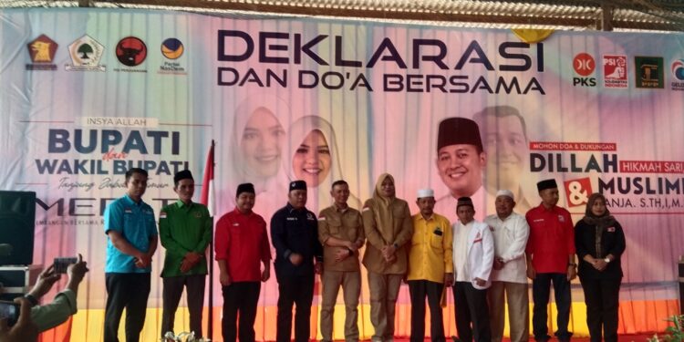 Deklarasi Pasangan Dillah Hich-Muslimin Tanja, Takterbendung Massah Yang Hadir