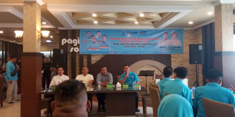 Romi-Sudirman Optimis Memenang Kan Pilgub Jambi, Pasca Hadiri Konsolidasi Partai Gelora