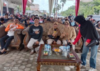 Kukuh kan Tim Milenial, Pasangan Calon Bupati Dillah Hich-Muslimin Tanja, Iya Sangat Apresiasi Kepada Pemuda-Pemudi Tanjabtimur