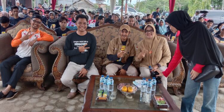 Kukuh kan Tim Milenial, Pasangan Calon Bupati Dillah Hich-Muslimin Tanja, Iya Sangat Apresiasi Kepada Pemuda-Pemudi Tanjabtimur