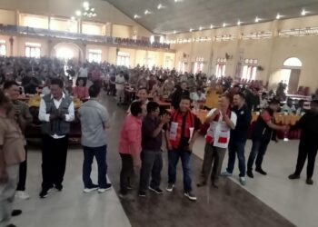 Ribuan Etnis Anak Medan Kota Jambi, Dukung Pasangan Calon Gubernur Romi-Sudirman