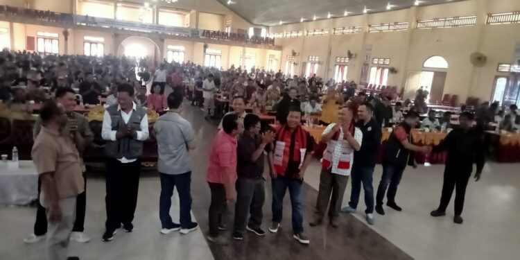 Ribuan Etnis Anak Medan Kota Jambi, Dukung Pasangan Calon Gubernur Romi-Sudirman