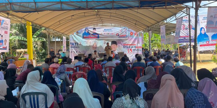 Bukan Sekedar Janji Politik Jika diberi Amanah Dillah-Muslimin Siap Melayani Masyarakat Tanjabtimur