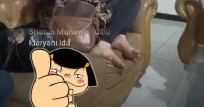 Lagi-lagi Heboh Di Sosmed, Oknum Ketua DPRD Tanjabtimur Jadikan Rumah Dinas Tempat Ngumpul Para Relawan Cabup Nomor Urut 01