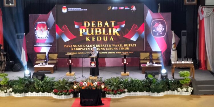 KPU Tanjabtimur Gelar Debat Publik Ke 2, Ini Pesan Hodijatul Qubroh!