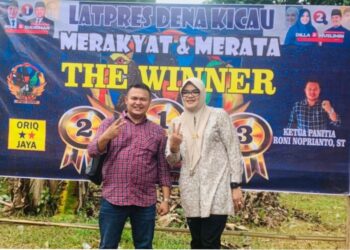 Ucapan Terimakasih Ketua LKBM, Kepada Cabup Hj Dillah Yang Berkenan Hadir
