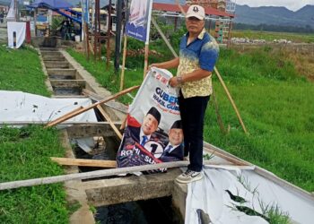 Baleho Romi-Sudirman Dirusak Dikerinci Gilang Prmanda:Kepanikan Kubu Sebelah, Akhirnya Bertindak Brutal