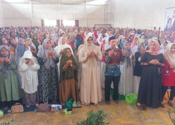 Jelang Minggu Tenang Pasangan Dillah-Muslimin Gelar Do,a Bersama