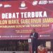 Dalam Debat Cawagub Nomor Urut 01 Sudirman Singung Tentang Tata Kelola Anggaran Yang Di Jalan Kan Petahana Berjalan Kurang Seimbang