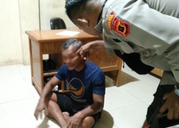 Polsek Sabak Barat Bersama Warga Berhasil Aman Kan Pencurian Timbangan Digital Milik Warga Parit Culum 1