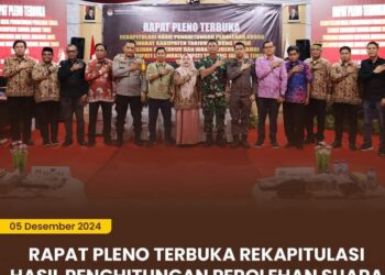 Komisi Pemilihan Umum (KPU) Tanjabtimur Tetap Kan Calon Kepala Daerah Terpilih