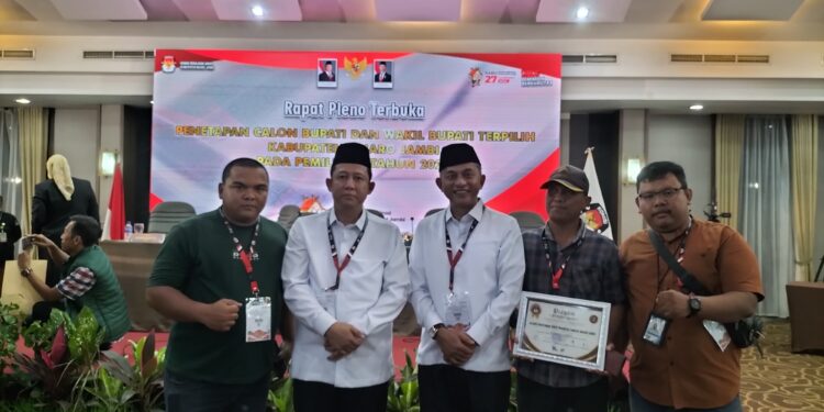 Ditetapkan Jadi Bupati dan Wakil Bupati Terpilih, AWASI Ucapkan Selamat Kepada BBS-JUN