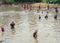 Jelang Berakhir nya Masa Jabatan Bupati Romi Gelar Pesta Rakyat Dengan Berkarang Ikan di Kolam