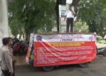 Unjuk Rasa, LSM Propam Minta Kejati Jambi Usut Proyek Jalan Tanjung Nangko Senilai 1,3 Miliar