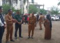 Hari Pertama Wakil Bupati Muslimin Tanja ngantor, Tinjau Beberapa Kantor OPD Tanjabtimur