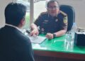 Dian Saputra Datangi Kejati jambi, Tanya kan Laporan Rumah Sakit Nurdin Hamza, Yang Belum Di tindak Lanjut