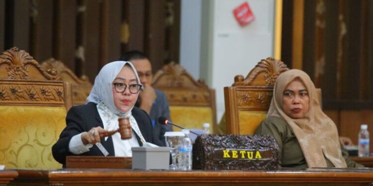 Paripuran DPRD Tanjabtimur, Tetap kan Calon Bupati dan Wakil Bupati Terpilih