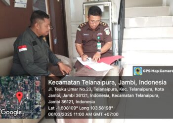 Demo Kejati Jambi, LSM PROPAM Desak Proyek SMPN 3 Kota Jambi Senilai Rp 13,28 Miliar Diselidiki 