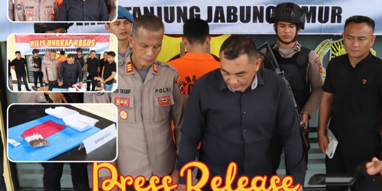 Lagi”Sat Narkoba Tanjabtimur Bekuk Satu Orang Pelaku Kepemilikan Ganja