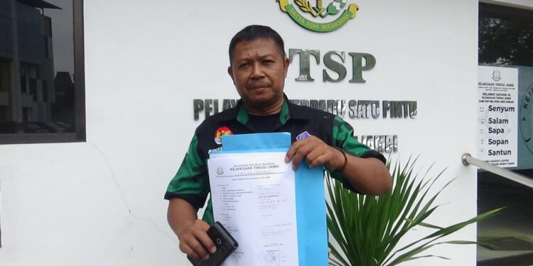 Datangi Kejati Jambi, LSM PROPAM Minta Proyek Gedung IAIN Kerinci Senilai Rp 66 Miliar Diusut