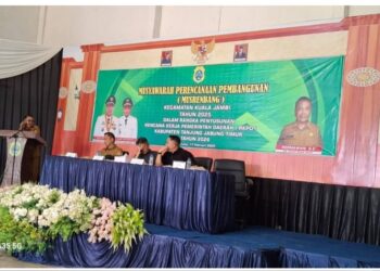 Dalam Ranka Penyusunan RKPD Tahun 2026, Ketua dan Anggota DPRD Dapil l Hadiri Musrenbang Kecamatan Sabak timur