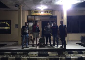 Berantas Premanisme, Polsek Mestong Tangkap Pelaku Pungutan Liar di Jalanan