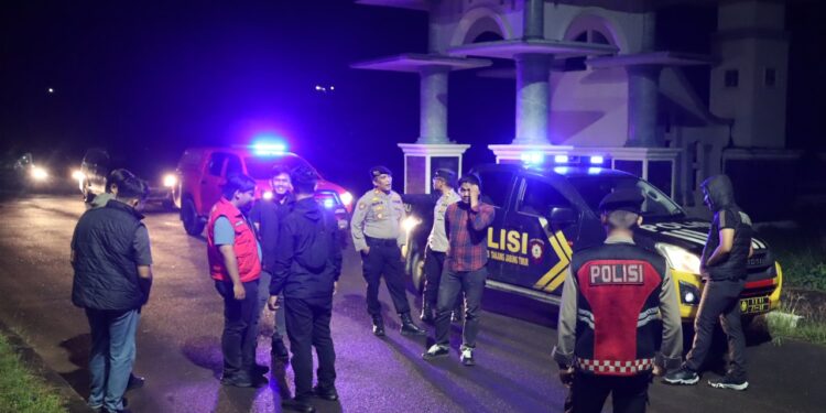 Polres Tanjabtimur Gelar KRYD Patroli, H-6 Jelang Lebaran Haji