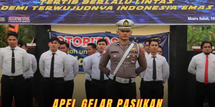 Gelar Apel bersama Polres Tanjabtimur Laksana Kan Operasi Patuh 2025